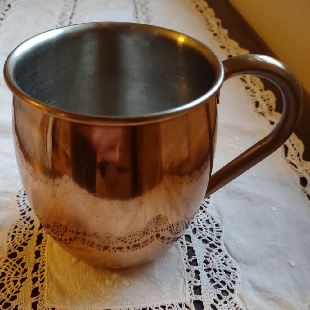 Moscow mule copper cup